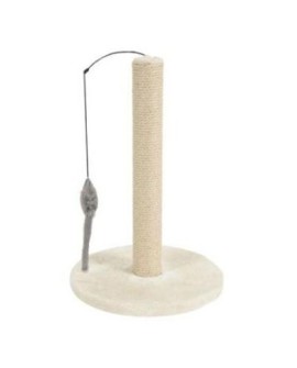 ZOLUX Drapak sizal słupek z zabawką 63cm kol.beżowy