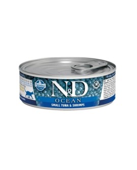FARMINA N&D Ocean Tuna & Shrimp Adult - mokra karma dla kota - 70 g