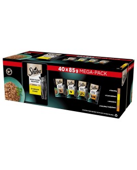 SHEBA Selection Select Slices Drobiowe Smaki 85g