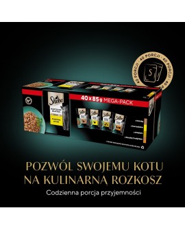 SHEBA Selection Select Slices Drobiowe Smaki 85g