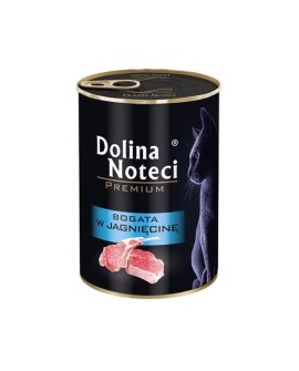 DOLINA NOTECI Premium bogata w jagnięcinę - mokra karma dla kota - 400 g