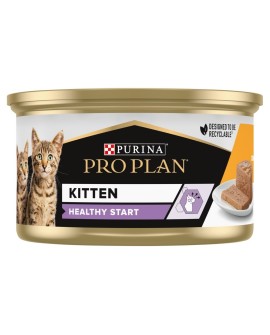 PURINA Pro Plan Kitten Healthy Start Kurczak - mokra karma dla kota - 85 g