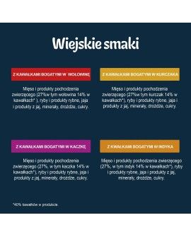 FELIX Deliciously Sliced Wiejskie Smaki - mokra karma dla kota - 4x 80 g