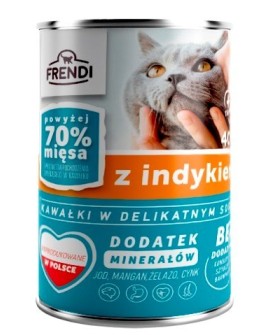 Frendi puszka dla kota z indykiem w sosie 400 g