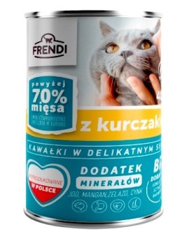 Frendi puszka dla kota z kurczakiem w sosie 400 g