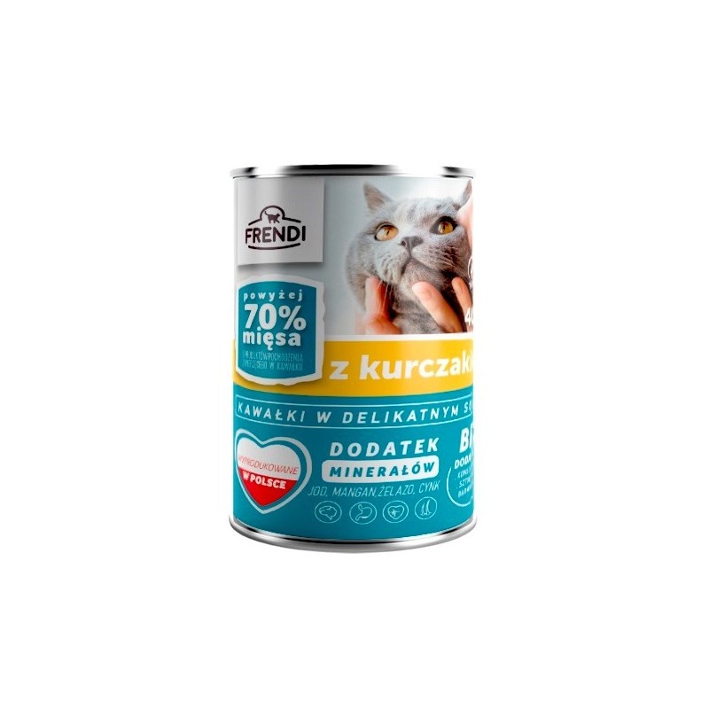 Frendi puszka dla kota z kurczakiem w sosie 400 g