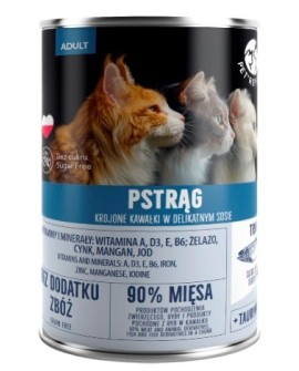 PetRepublic dla kota (adult) z pstrągiem 400 g