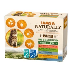 IAMS Naturally Adult zestaw...