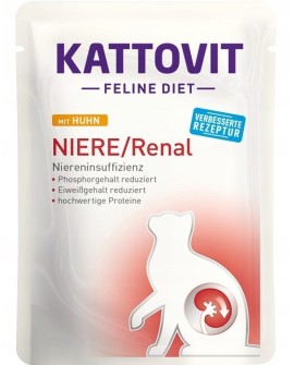 KATTOVIT NIERE/RENAL Kurczak 85g dla kota