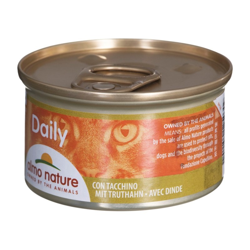 ALMO NATURE Daily Menu Mus z indykiem - puszka 85g