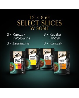 SHEBA Selection in Sauce Soczyste Smaki