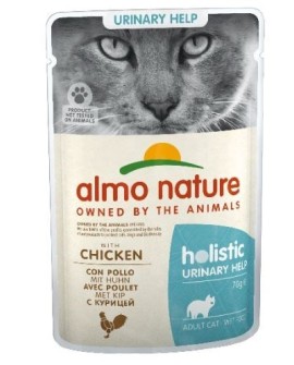 ALMO NATURE Holistic Urinary help - mokra karma dla dorosłych kotów z kurczakiem- 70g