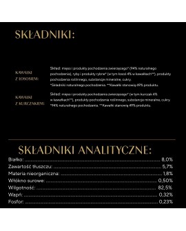 SHEBA Nature's Collection Drobiowe smaki w galarecie- Junior Kurczak/Łosoś - Mokra karma dla kota 40x85g