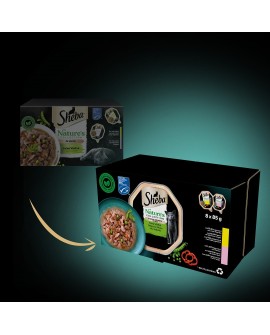 SHEBA Nature's collection mix smaków dla kota8x85g