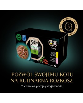 SHEBA Nature's collection mix smaków dla kota8x85g