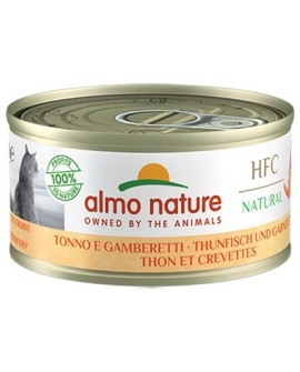 ALMO NATURE HFC Natural tuńczyk i krewetki - mokra karma dla kota - 70g