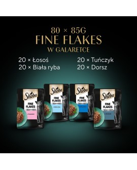 Sheba Delicacy Rybne Smaki w galaretce 80x85g