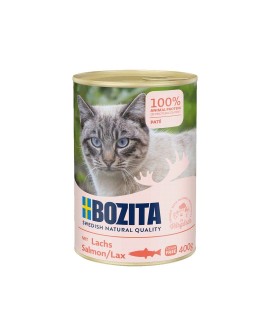 Bozita Pasztet z Łososiem - mokra karma dla kota - 400g