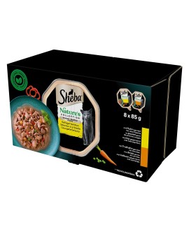 SHEBA Nature's Collection Drobiowe Smaki 8x85g