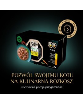 SHEBA Nature's Collection Drobiowe Smaki 8x85g