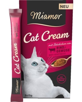 MIAMOR Cream Pasta z wołowiną 5x15g