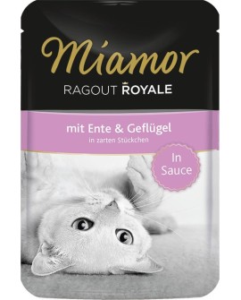 MIAMOR Ragout Royale smak: kaczka z drobiem w sosie - saszetka 100g