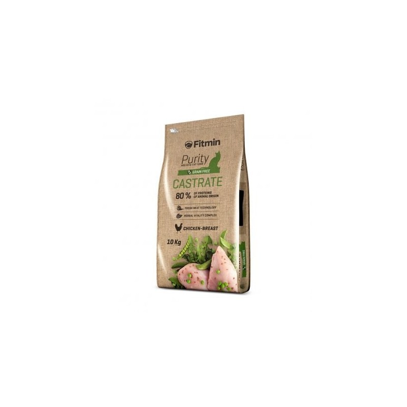 FITMIN Cat Purity Castrate - sucha karma dla kota - 10kg
