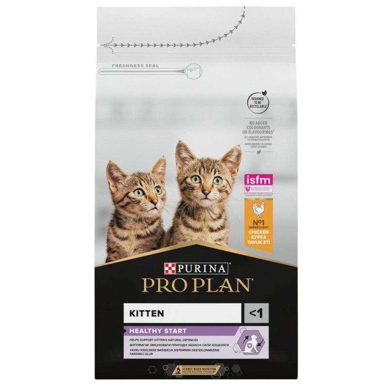 PURINA Pro Plan Original Kitten - sucha karma dla kociąt oraz karmiących i ciężarnych kotek - 1,5 kg