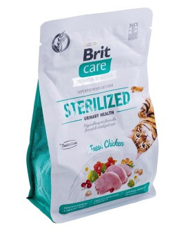 Brit Care Cat Grain-Free Sterilized Urinary - sucha karma dla kota - 400 g