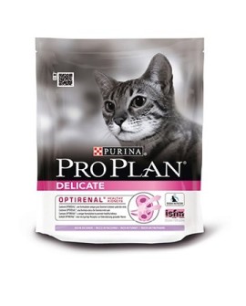 PURINA PRO PLAN Delicate bogata w indyka - sucha karma dla kota - 1,5kg