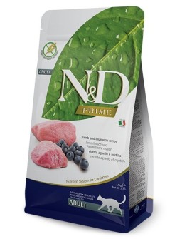FARMINA N&D Prime Lamb & Blueberry Adult - sucha karma dla kota - 1,5kg