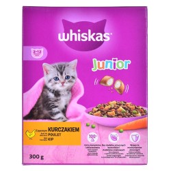 WHISKAS Junior z kurczakiem...