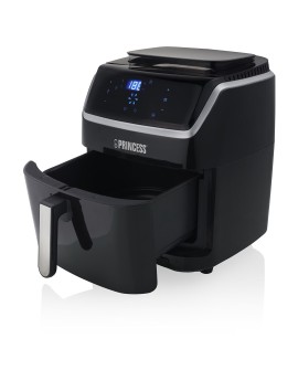 Princess 182080 Pojedyńczy 6,5 l Autonomiczny 1700 W Frytkownica na gorące powietrze Czarny