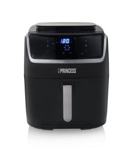 Princess 182080 Pojedyńczy 6,5 l Autonomiczny 1700 W Frytkownica na gorące powietrze Czarny