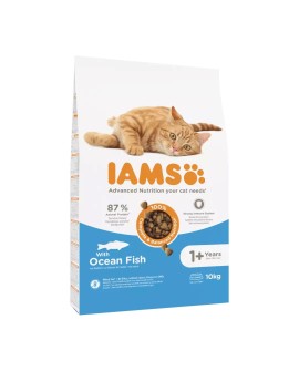 IAMS Vitality adult cat ocean fish - sucha karma dla kota - 10 kg