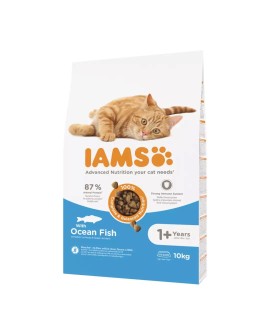 IAMS Vitality adult cat ocean fish - sucha karma dla kota - 10 kg