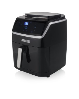 Princess 182080 Pojedyńczy 6,5 l Autonomiczny 1700 W Frytkownica na gorące powietrze Czarny
