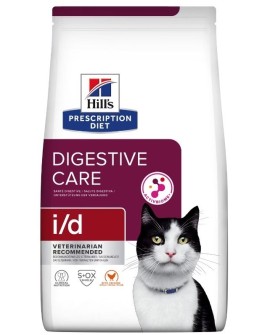 HILL'S Prescription Diet Digestive Care i/d Feline z kurczakiem - sucha karma dla kota - ochrona układu pokarmowego - 1,5 kg