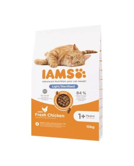 IAMS Vitality Sterilised - sucha karma dla kota - 10 kg