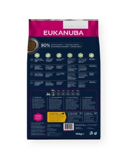 Eukanuba Adult Hairball Control Rich in Chicken - sucha karma dla kota - 10 kg