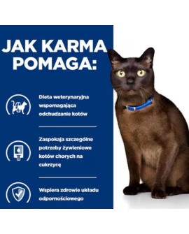 Hill's PD m/d diabetes care, chicken,dla kota 3kg