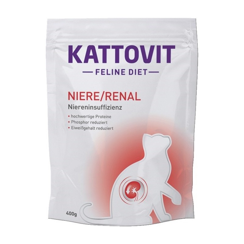 KATTOVIT Niere Renal - karma dla kotów - saszetka 0,4 kg