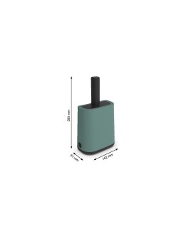 Rotho Łopatka z podstawką +worki 16x8cm green