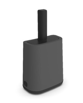 Rotho Łopatka z podstawką +worki 16x8cm antracyt
