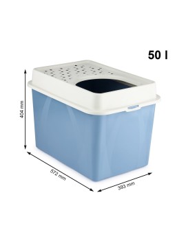 Rotho Toaleta BERTY Top Entry Eco blue kot