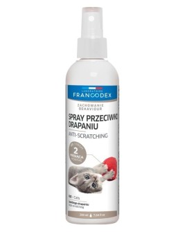FRANCODEX Spray przeciwko drapaniu przez kociaki i koty 200 ml