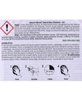 Nature's Miracle SET-IN OXY Stain&Odour REMOVER CAT 709ml