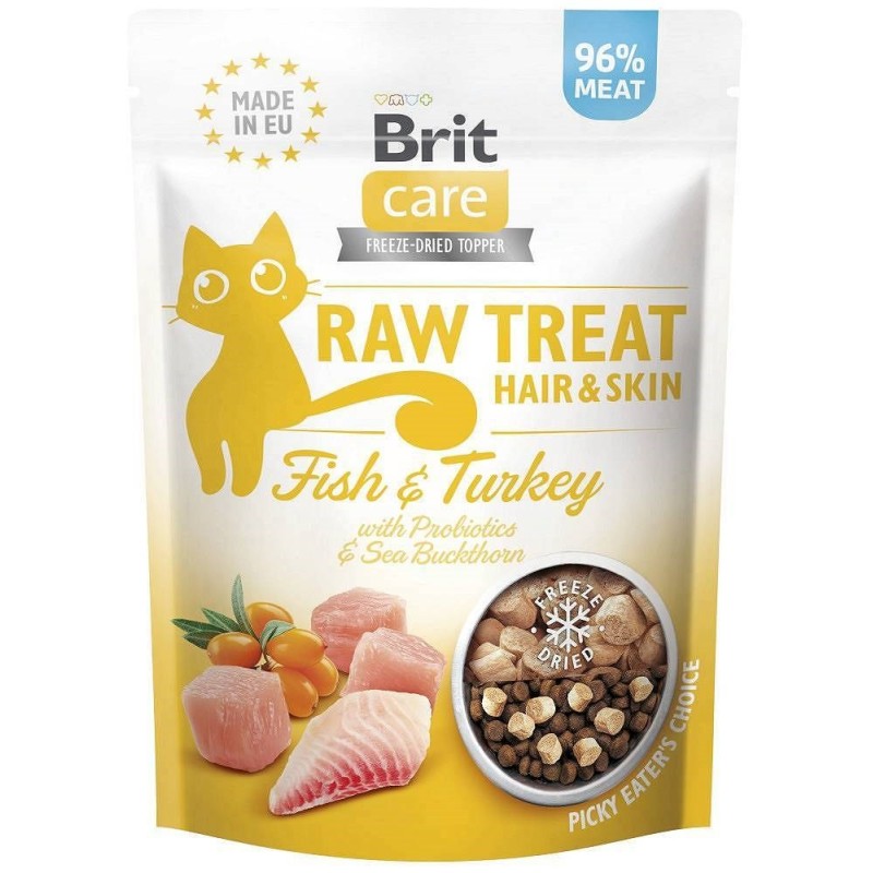 BRIT Przysmak dla kota HAIR&SKIN 40g