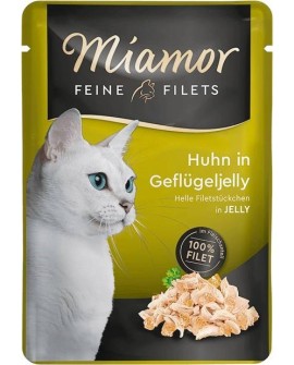 MIAMOR Filets Kurczak z galaretką drobiową 100g dla kota