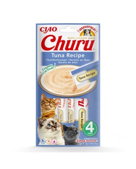 Przysmak Inaba CHURU Tuńczyk dla kota 4x14g